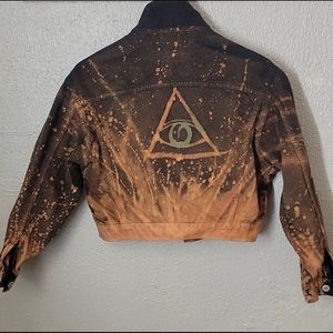 Illuminati jean jacket